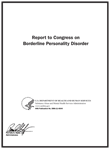 Report to Congress on Borderline Personality Disorder