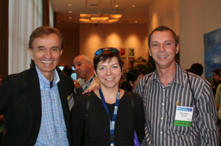 Left to right: Joseph G. Perpich, Maya Rusakova, Mario Sobrinho