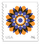 Image of a First-Class Mail® stamp.
