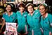 Welcome: Portraits of America, four waitresses at a diner