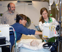 Lauren Jones, R.N., Shelley Stanton, R.N., and Donald A. McClain, M.D., Ph.D.