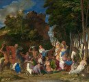 Image: Giovanni Bellini and Titian, The Feast of the Gods, 1514/1529, Widener Collection, 1942.9.1