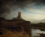 Image: Rembrandt van Rijn, The Mill, 1645/1648, Widener Collection, 1942.9.62