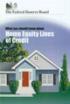 Book Cover Image for What You Should Know About Home Equity Lines of Credit