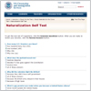 Naturalization Self Test