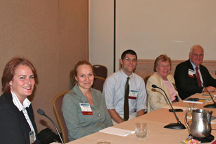 Left to right  Jane Mounteney, EMCDDA  Marya Hynes, CICAD  Caleb Banta-Green, University of Washington  Jane Maxwell, University of Texas at Austin  James Hall, Nova Southeastern University