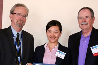Left to right:  Steve Gust, NIDA  Zhenyu Ren, China  Peter Miller, Medical University of South Carolina
