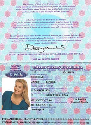 Dating Scam Passport