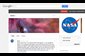 Screen capture of NASA's Google plus page.