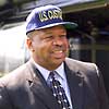 Congressman Elijah E. Cummings wearing a U.S Customs hat at the Public Service Recognition event on the Mall in Washington D.C.