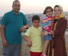 Bashar Fahmi, Arzu Fahmi and their two children.