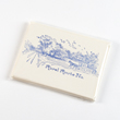 N-07-5821 - Rural Route No. Letterpress Notecard Set