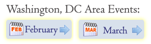 Washington, DC area Events: