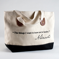 Lincoln Quote Tote Bag
