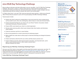 MLK Day Technology Challenge