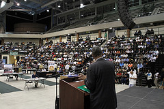 Rush Addresses Thousands of Constituents at Transportation Jobs Event
