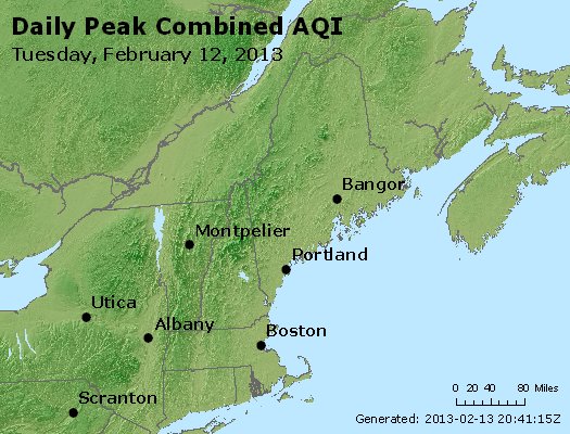 Peak AQI - http://www.epa.gov/airnow/2013/20130212/peak_aqi_vt_nh_ma_ct_ri_me.jpg