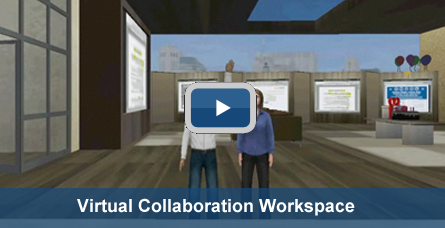 Virtual Collaboration Workspace Screen Shot
