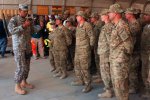 Third Army Commanding General Lt. Gen. Vincent Brooks visited the Soldiers of the...