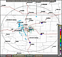 Local Radar for Denver/Boulder, CO - Click to enlarge