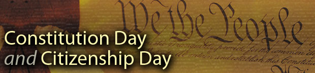 Constitution Day and Citizenship Day