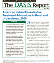 American Indian/Alaska Native Treatment Admissions in Rural and Urban Areas: 2000