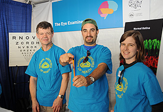 Drs. Redmond, Gordon and Mehren at the naugural USA Science and Engineering Festival in 2010.