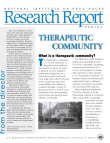 Picture of NIDA Research Report Series: Therapeutic Community