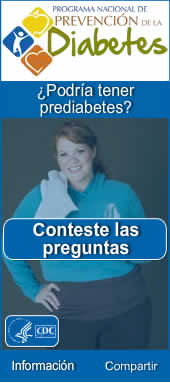 Prevención de la Diabetes Widget. Flash Player 9 is required.