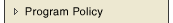 Program Policy