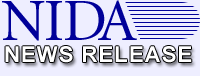 NIDA News Release Logo