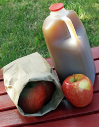 Apples and apple cider