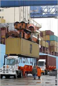 Las exportaciones de EE.UU. alcanzaron cifra récord en 2012