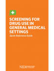 Picture of Screening for Drug Use in Medical Settings: Quick Reference Guide
