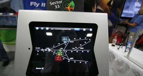 The Sector 33 App at the USA Science and Engineering Festival in 2012.