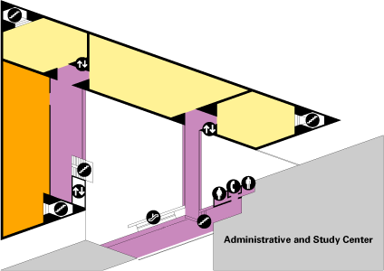 Upper level map