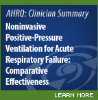 Noninvasive Positive-Pressure Ventilation for Acute Respiratory Failure: Comparative Effectiveness