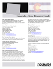 Colorado-State Resource Guide