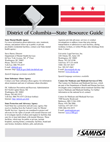 District of Columbia-Resource Guide