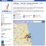 HIV/AIDS Locator on Facebook