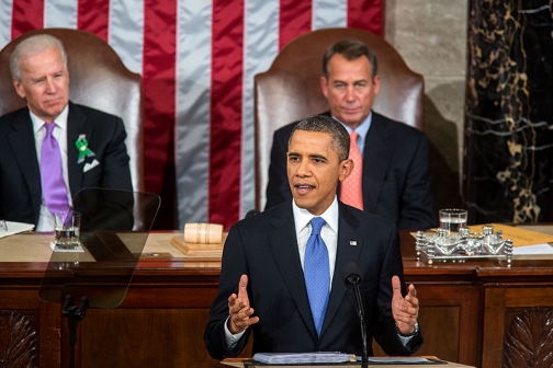 President Obama Delivers the State of the Union Address