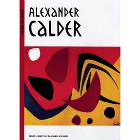 Alexander Calder Sticker Book
