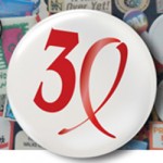 30 Years of AIDS Button