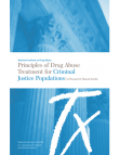 Picture of Principles of Drug Abuse Treatment for Criminal Justice Populations - Research Based Guide