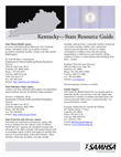 Kentucky-State Resource Guide
