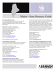 Maine-State Resource Guide