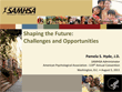 [Cover image of Shaping the Future: Challenges and Opportunities]