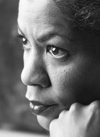 Foto: Perfil de una mujer de raza negra