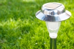 Outdoor solar lights use solar cells, which convert sunlight into electricity, and are easy to install and virtually maintenance free. | Photo courtesy of ©iStockphoto.com/ndejan 