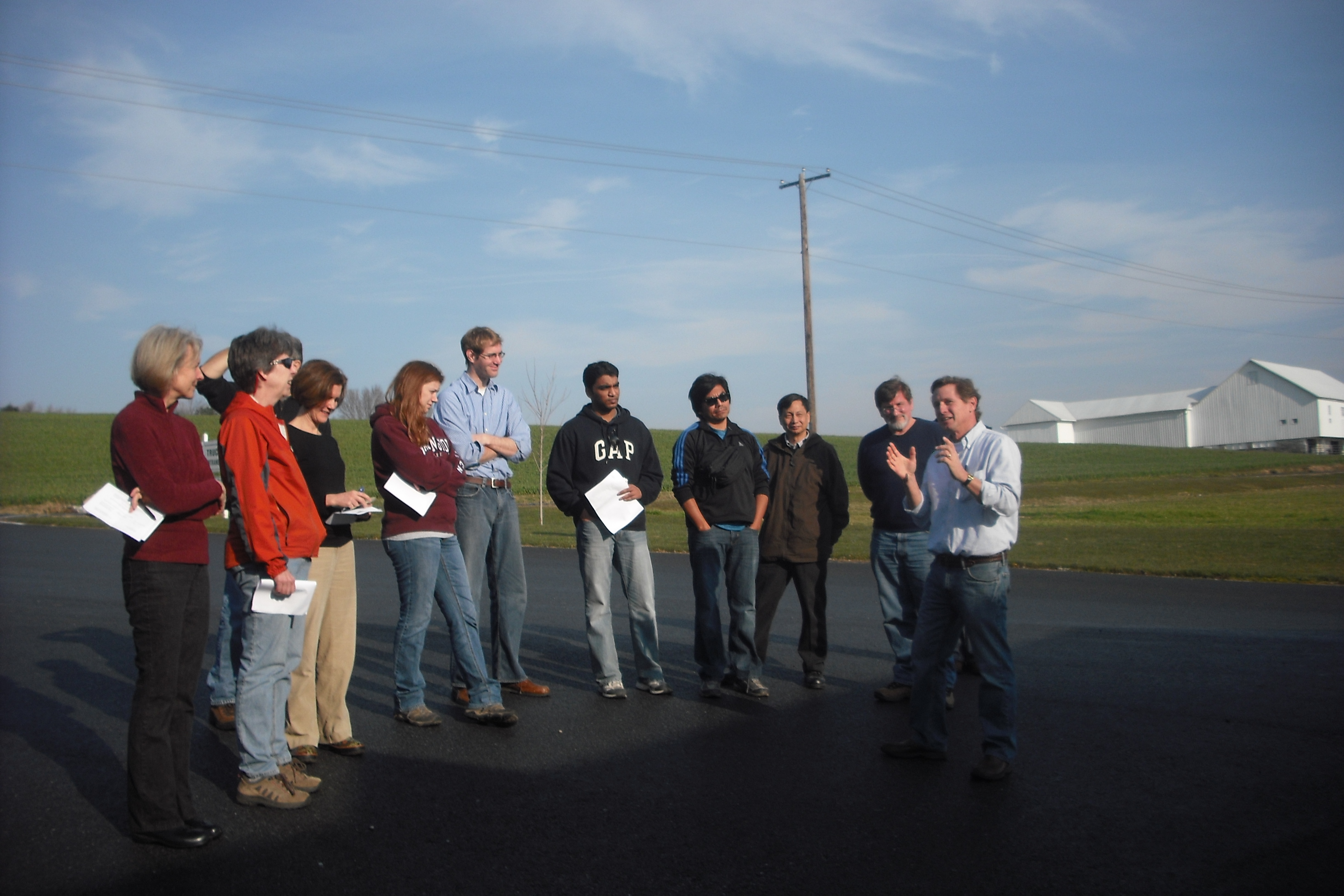 Learning from Farmers on the PennAg farm tour